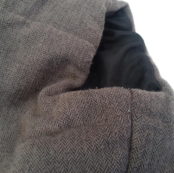 BB Dakota Wool Vest Fur Trimmed Hood - Picture 8 of 8